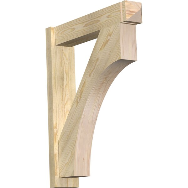 Ekena Millwork Westlake Arts & Crafts Rough Sawn Outlooker, Douglas Fir, 6"W x 28"D x 34"H OUT06X28X34WTL03RDF - main
